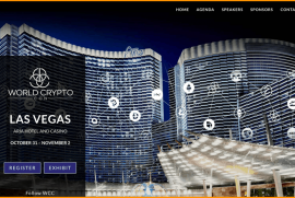  World Crypto Con, October 31 – November 2, 2018,  Las Vegas, US