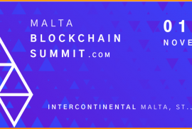  Malta Blockchain Summit, November 1-2, 2018, InterContinental in St Julian’s, Malta