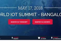 World IoT Summit Bangalore India - 17 May 2018