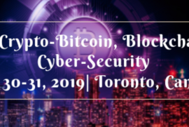 World Crypto-Bitcoin, Blockchain and Cyber-security - 30 May 2019 - 31 May 2019 -  Ontario, Canada