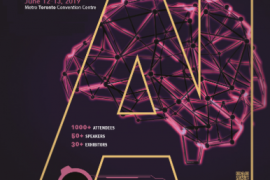 AI Toronto, 12 Jun 2019 - 13 Jun 2019, Metro Toronto Convention Centre, 255 Front St W, Toronto, Ont