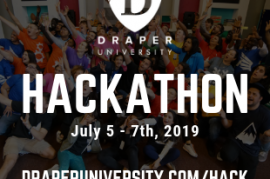 Hackathon | Draper University, 05 Jul 2019, 44 E 3rd Ave, San Mateo, CA 94401, USA