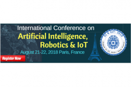 International Conference on Artificial Intelligence, Robotics & Internet of Things 2018 