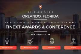 FiNext Awards & Conference USA, 29 Aug 2019 - 30 Aug 2019, Orlando, FL, USA