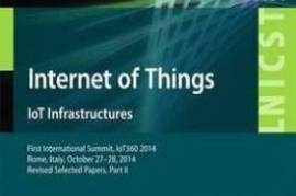 Internet of Things. IoT Infrastructures  (English, Paperback, unknown)