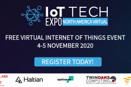 IOT TECH EXPO NORTH AMERICA VIRTUAL 2020, 4 November 2020, Free Virtual Event