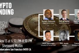 Crypto Lending - 13 Oct 2019 - 13 Nov 2019 - Palo Alto, CA, USA