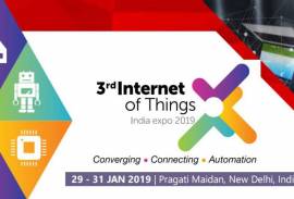 3rd Internet Of Things India Expo 2019, New Delhi - January 29th - 31st, 2019